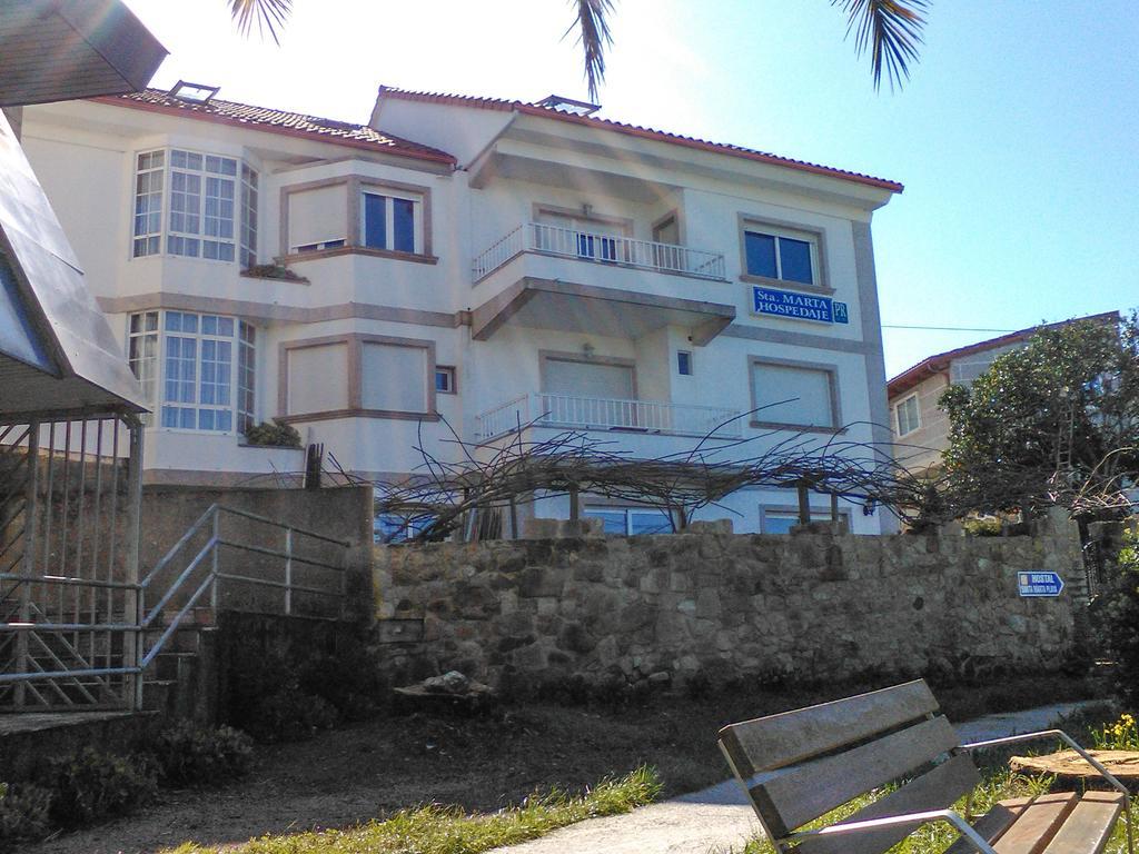 Hostal Santa Marta Playa Baiona Exterior foto